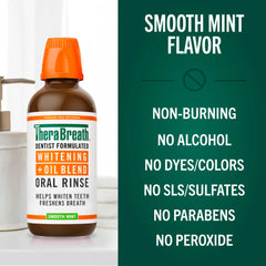 Whitening + Oil Blend Oral Rinse – Smooth Mint