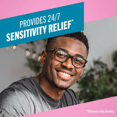 TheraBreath Sensitive Toothpaste, 24/7 Sensitivity Relief (1), With Fluoride for Anticavity Protection, Gentle Mint, 4 Oz