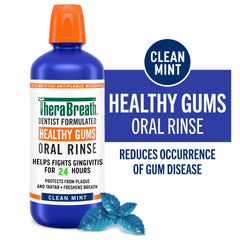 TheraBreath Healthy Gums Oral Rinse & Toothpaste Bundle